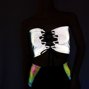 Reflective tube top